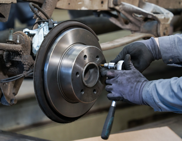 2 Original Factory Brake Disc Inspection, Tightening, and Maintenance Package - Image 1
