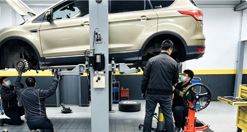 3 Inspect and repair the suspension and chassis of your family car to ensure a stable driving experience for daily commutes. - Image 1